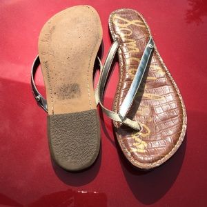 Sam Edelman flip flops size 10